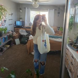 BDG high rise baggy jeans